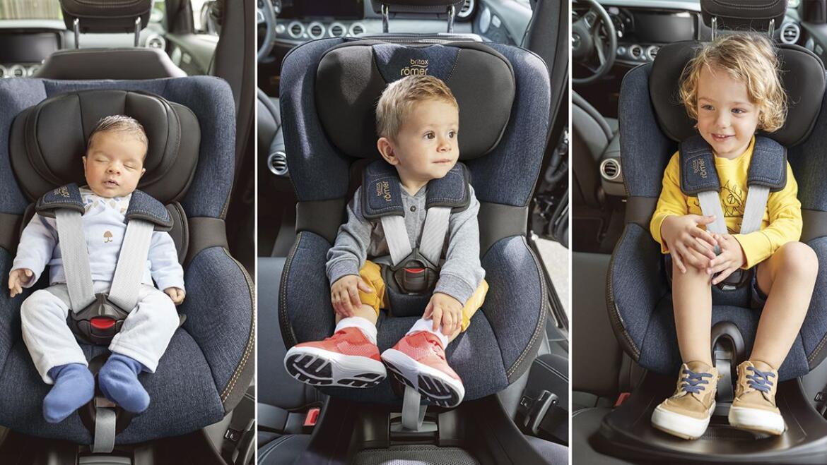 ¿Cómo llevar tres sillas infantiles en el coche?
